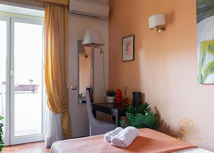 B&B Rifugio Di - Upon Metro B, A-c, Pvt Terrace, Pvt Bathroom